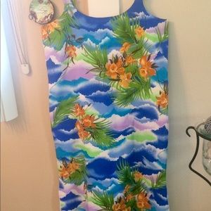 Long Tropical Dress